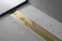 Решітка для трапа Hansgrohe RainDrain Flex чорний матовий 56053670