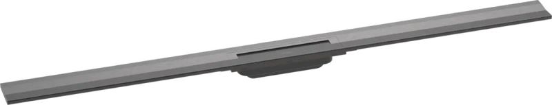 Решітка для трапа Hansgrohe RainDrain Flex чорний матовий хром 56054340