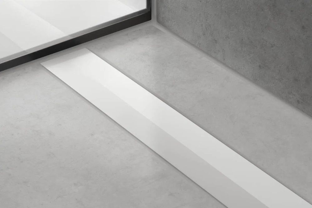 Решітка для трапа Hansgrohe RainDrain Flex чорний матовий хром 56054340