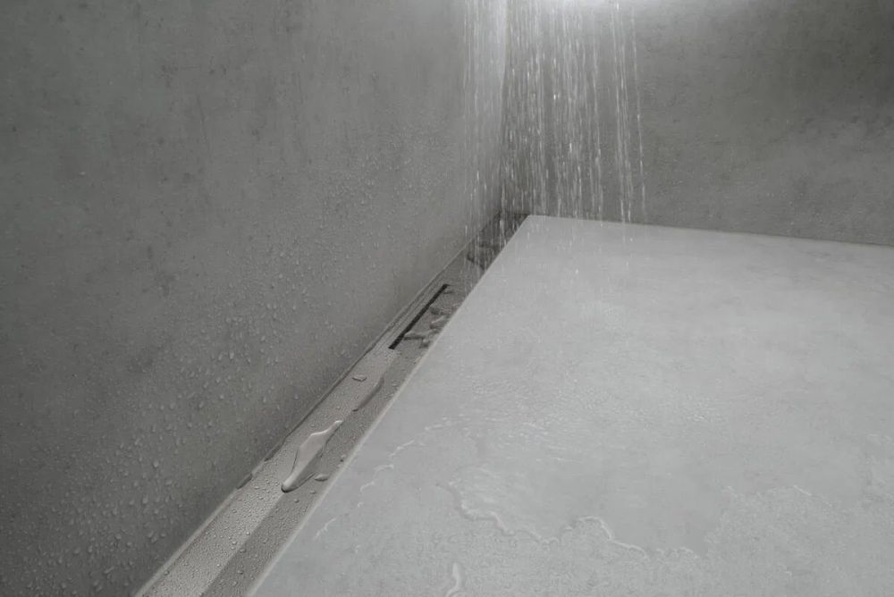 Решітка для трапа Hansgrohe RainDrain Flex чорний матовий хром 56054340