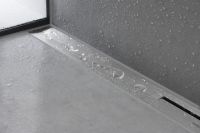 Решітка для трапа Hansgrohe RainDrain Flex чорний матовий хром 56054340