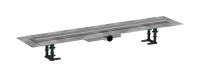 Водостічний жолоб з накладною панеллю Hansgrohe RainDrain Compact сталь 56168800