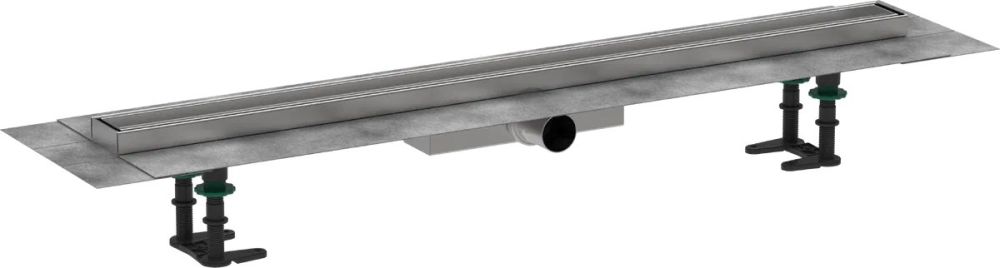 Водостічний жолоб з накладною панеллю Hansgrohe RainDrain Compact сталь 56169000