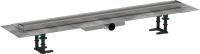 Водостічний жолоб з накладною панеллю Hansgrohe RainDrain Compact сталь 56169000