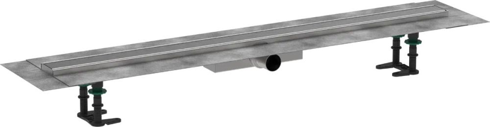 Водостічний жолоб з накладною панеллю Hansgrohe RainDrain Allround сталь 56170800