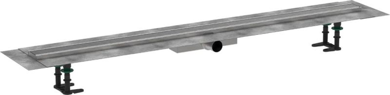 Водостічний жолоб з накладною панеллю Hansgrohe RainDrain Allround сталь 56172800