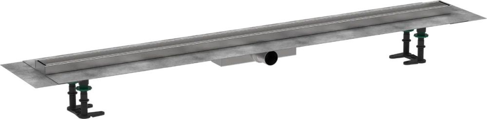 Водостічний жолоб з накладною панеллю Hansgrohe RainDrain Compact сталь 56173000