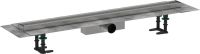Водосточный желоб с накладной панелью Hansgrohe RainDrain Compact сталь 56181000