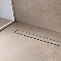 Водосточный желоб с накладной панелью Hansgrohe RainDrain Compact сталь 56183000