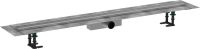 Водосточный желоб с накладной панелью Hansgrohe RainDrain Compact сталь 56184800