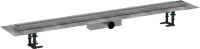 Водостічний жолоб з накладною панеллю Hansgrohe RainDrain Compact сталь 56185000