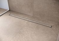 Водостічний жолоб з накладною панеллю Hansgrohe RainDrain Compact сталь 56185000