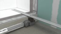 Водостічний жолоб з накладною панеллю Hansgrohe RainDrain Allround сталь 56186800