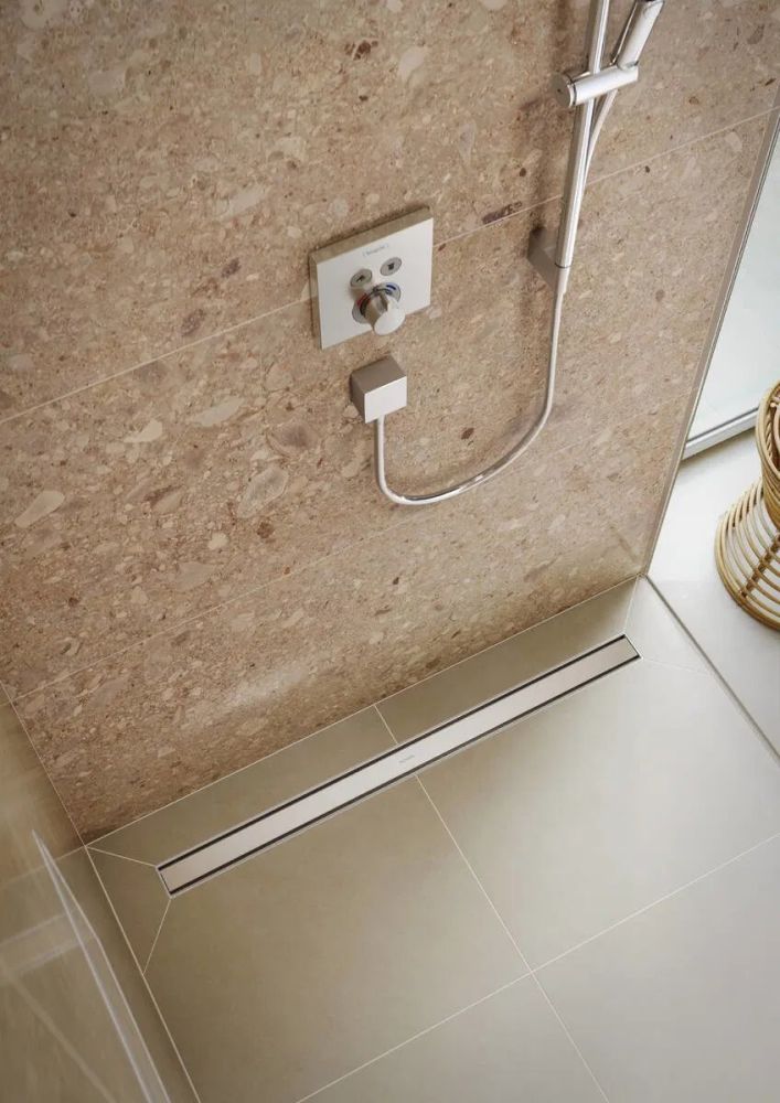 Решітка для трапа Hansgrohe RainDrain Original сталь 56198800