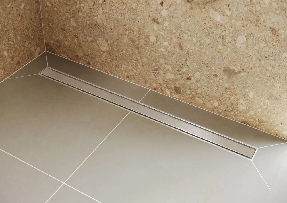 Решітка для трапа Hansgrohe RainDrain Original сталь 56198800