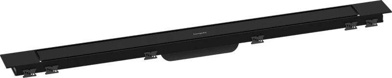 Решітка для трапа Hansgrohe RainDrain Match Plus чорний матовий 56216670