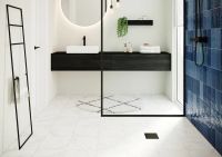 Трап для душу Hansgrohe RainDrain Point чорний матовий 56247670 з решіткою