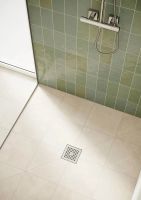 Трап для душу Hansgrohe RainDrain Point сталь 56248800 з решіткою
