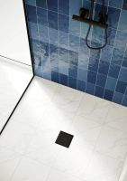 Трап для душу Hansgrohe RainDrain Point чорний матовий 56249670 з решіткою