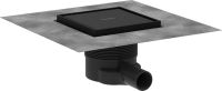 Трап для душу Hansgrohe RainDrain Brilliance чорний матовий 56251670 з решіткою