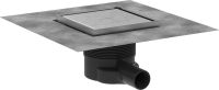 Трап для душу Hansgrohe RainDrain Brilliance сталь 56251800 з решіткою