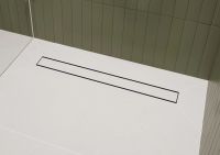 Водостічний жолоб з накладною панеллю Hansgrohe RainDrain Go сталь 56272800