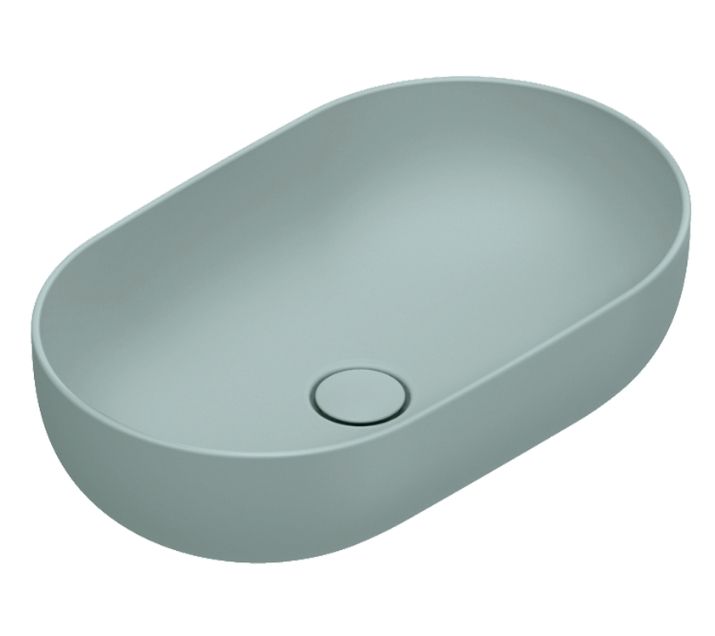 Раковина накладная Catalano Sfera 60 см бирюзовый матовый 0522610028