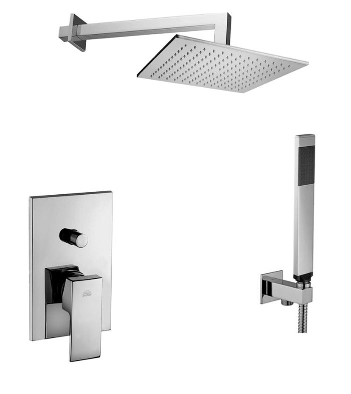Душевая система скрытого монтажа Paffoni Shower хром KITEL015CR/M300