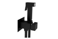 Гігієнічний душ Paffoni Tweet Square Mix чорний матовий ZDUP112NO