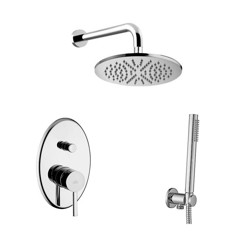 Душова система прихованого монтажу Paffoni Shower хром KITBR015CR