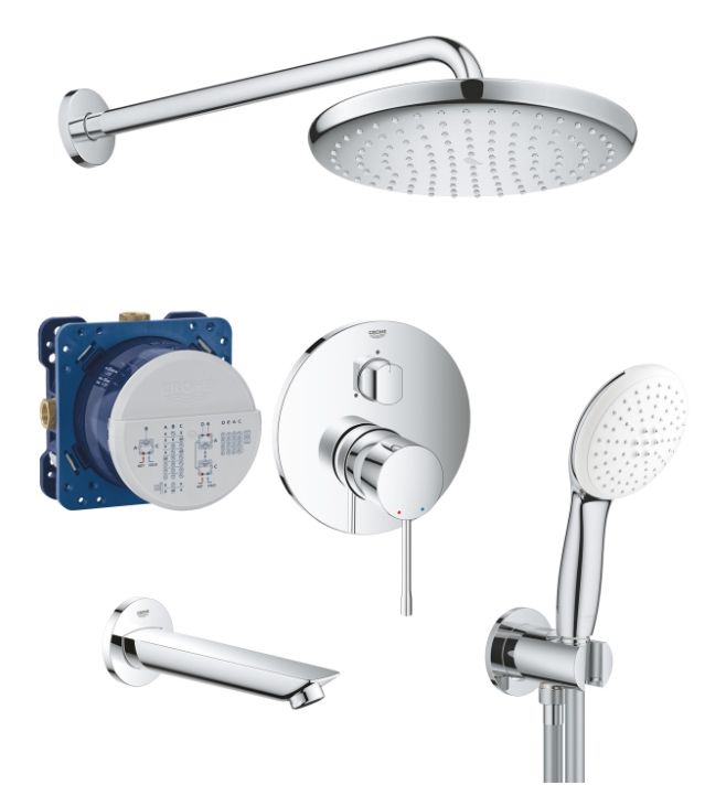 Душевая система скрытого монтажа Grohe Essence хром UA26417SC1