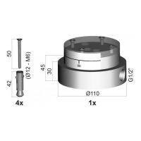 Встраиваемая напольная часть для смесителя Paffoni Light LIG030