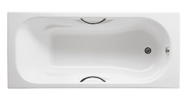 Ванна чавунна Roca Malibu 170х75 A23097000R + ручки