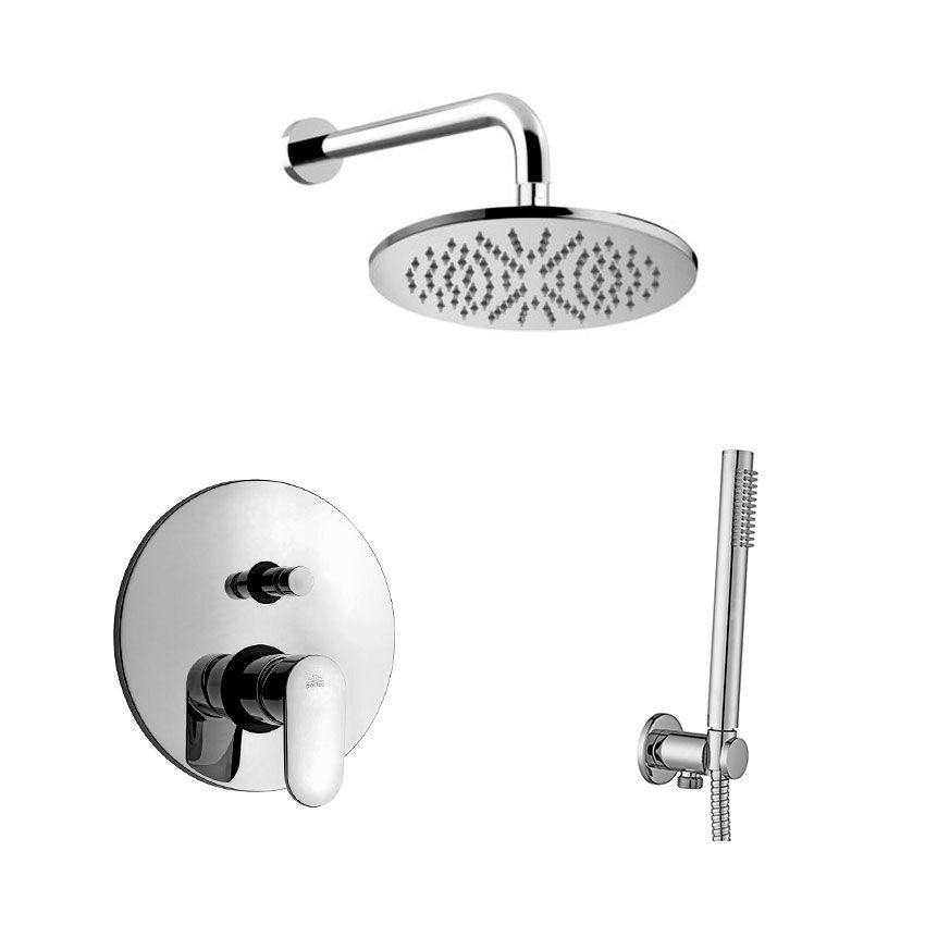 Душова система прихованого монтажу Paffoni Shower хром KITCA015CR300