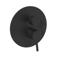 Душова система прихованого монтажу Paffoni Shower чорний матовий KITLIG019NO225