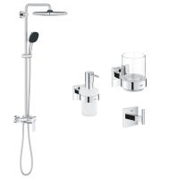 Душова система Grohe Vitalio Comfort QuickFix хром 2698540961BF з набором аксесуарів
