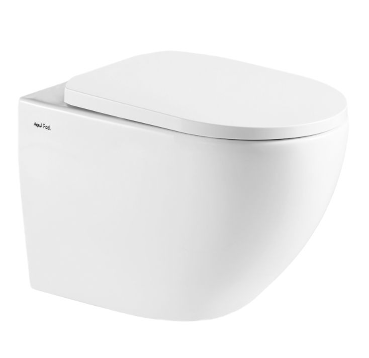 Унітаз підвісний AquA PooL Origin Round Vortex Ultra Clean 88OR495T03 з сидінням Soft Close