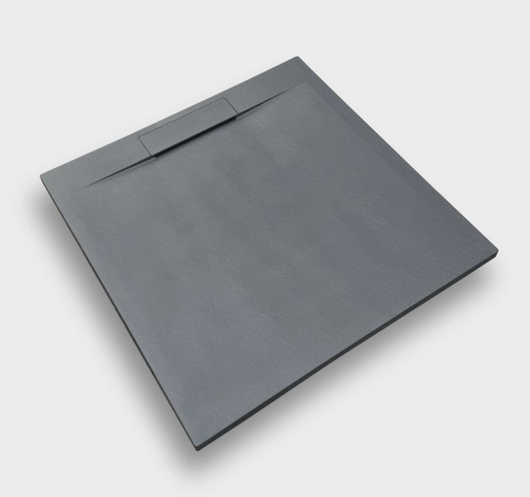 Душовий піддон Weston ES-H 90x90 графіт WPD-ESH-90x90 graphite