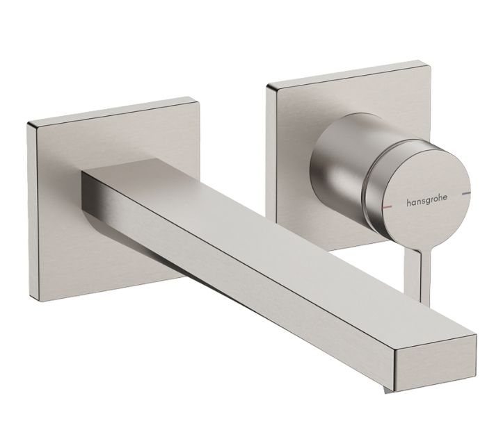 Змішувач для умивальника Hansgrohe Tecturis E 110 CoolStart сатин 73051800