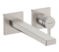 Змішувач для умивальника Hansgrohe Tecturis E 110 CoolStart сатин 73051800