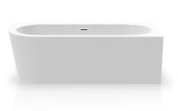 Ванна акрилова Knief Wall CL 180x80 білий глянцевий 0100-277L