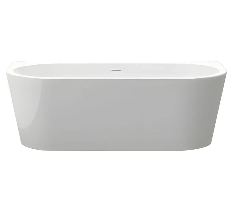 Ванна акрилова Knief Wall XS 165х75 білий глянсовий 0100-255