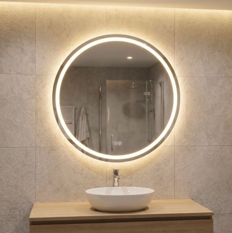 Дзеркало AquA PooL Nova 70x70 88-Nva70s70-CWDd з Led підсвіткою