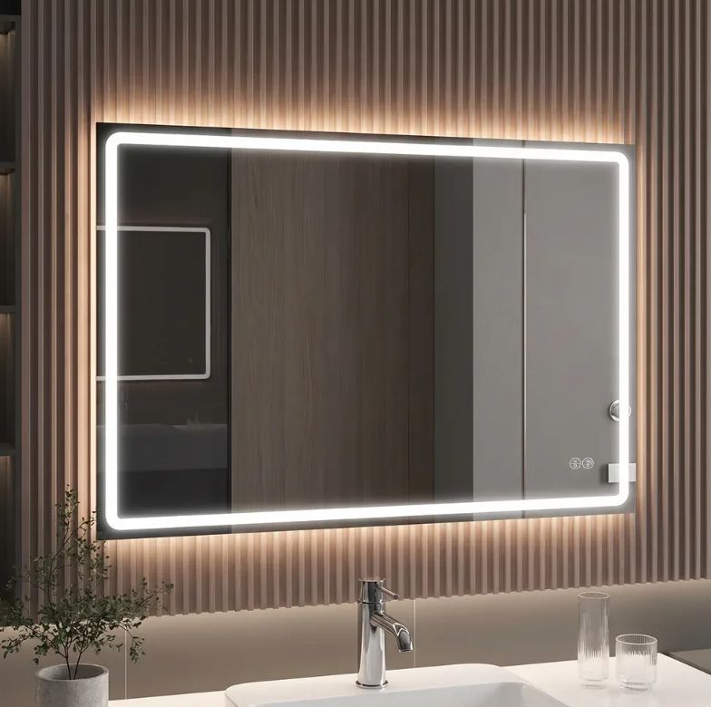 Дзеркало AquA PooL Nil 100x70 88-Nil100s70-CWDd з Led підсвіткою