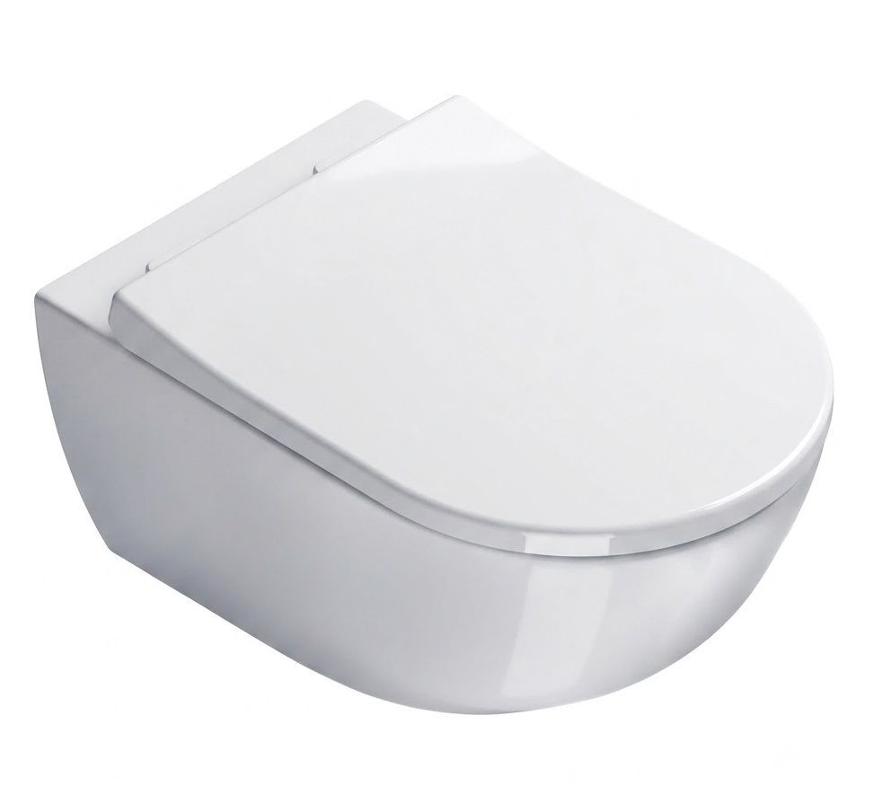 Унітаз підвісний Catalano Sfera 1VSF54R00 із сидінням Basic Soft Close