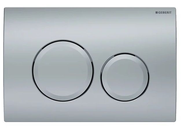 Кнопка змиву Geberit Delta20 хром матовий 115.127.46.1