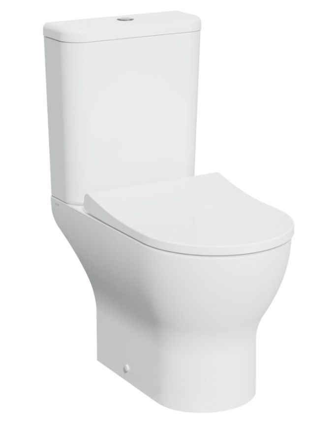Унитаз напольный VitrA Mia R SmoothFlush 88-9867B003-7205 с бачком и сиденьем Soft Close