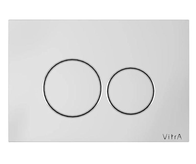 Панель змиву VitrA Origin Flush Plate хром 88-740-2480