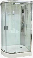Гідромасажний бокс Veronis 120x80 (Профіль - хром, скло - прозоре) BN-4-120 R