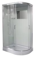 Душовий бокс Veronis 120x80 (Профіль - хром, скло - прозоре) BN-3-120 (L)